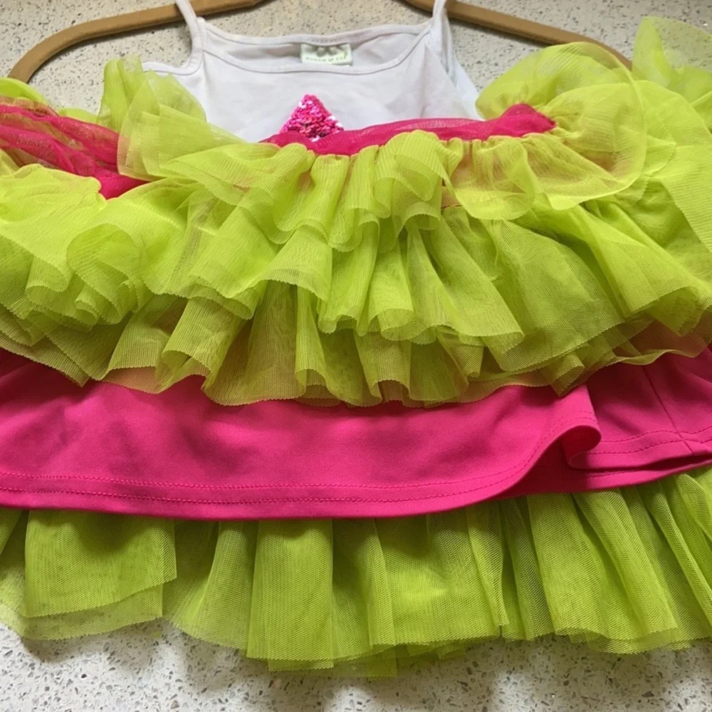 Maggie & Zoe Girls 3T Ruffle Dress - Picture 4 of 10
